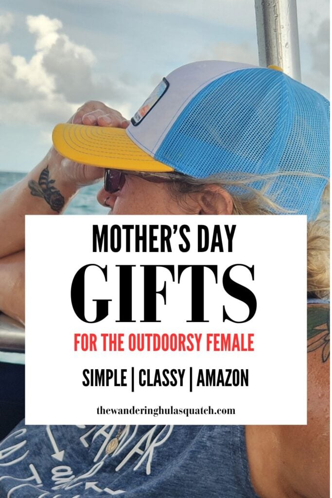 Curated list of unique Mother’s Day gifts for the outdoor mom, including travel accessories, beach essentials, and last-minute Amazon-ready picks
