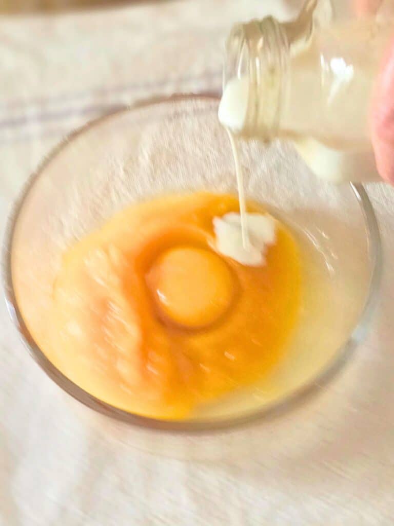 PUMPKIN SCONES WET INGREDIENTS
