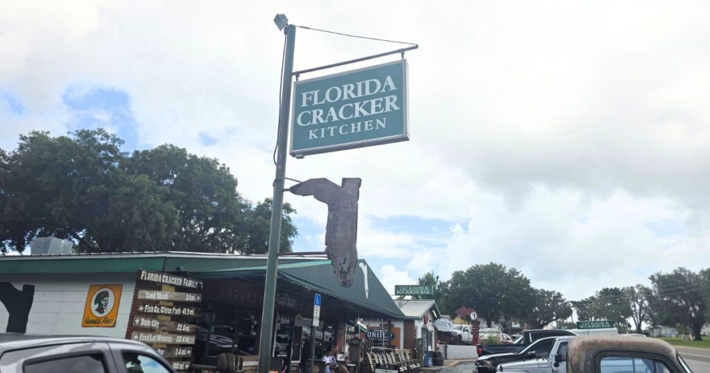 FLORIDA CRACKER KITCHEN OUTSIDE OF RESTAURANT