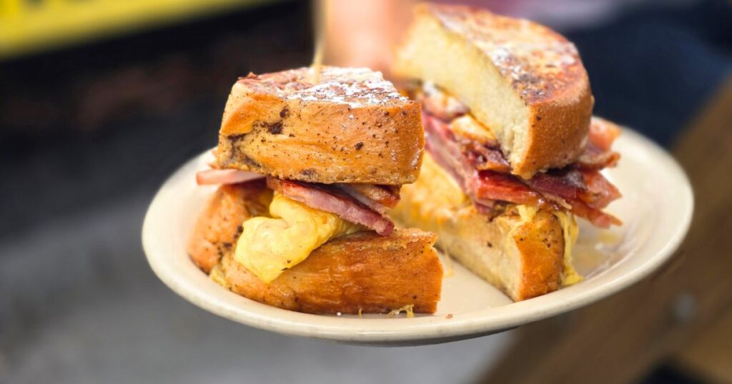 FLORIDA CRACKER KITCHEN THIS IS AN IMAGE OF THE BREAKFAST MONTE CRISCO