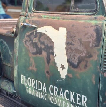 FLORIDA CRACKER KITCHEN old truck
