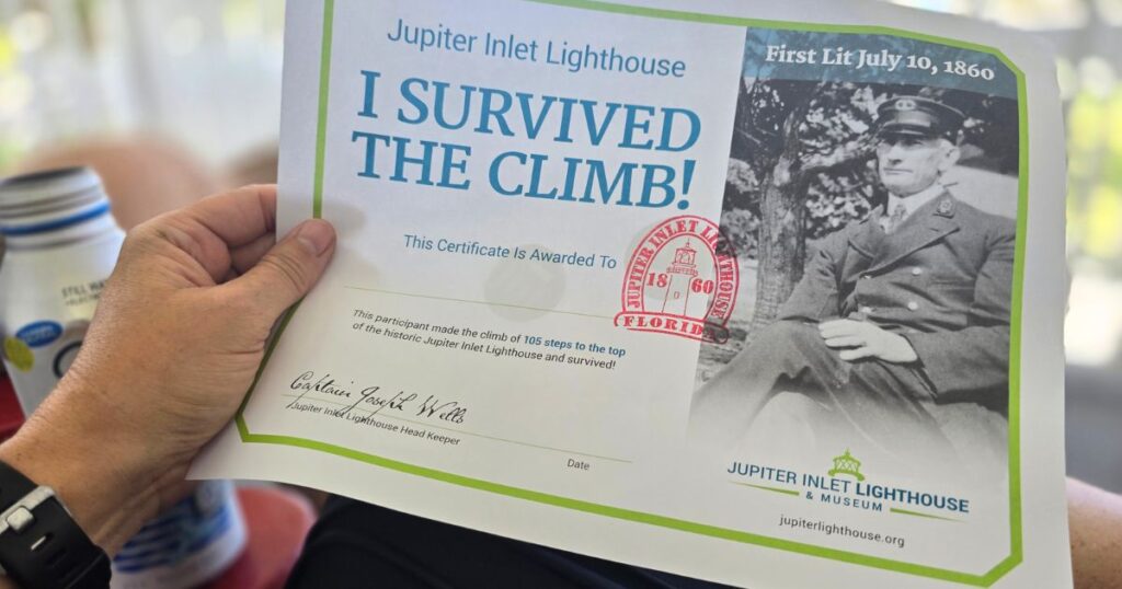 Best places to visit in Jupiter Florida I CLIMBED IT CERTIFICATE