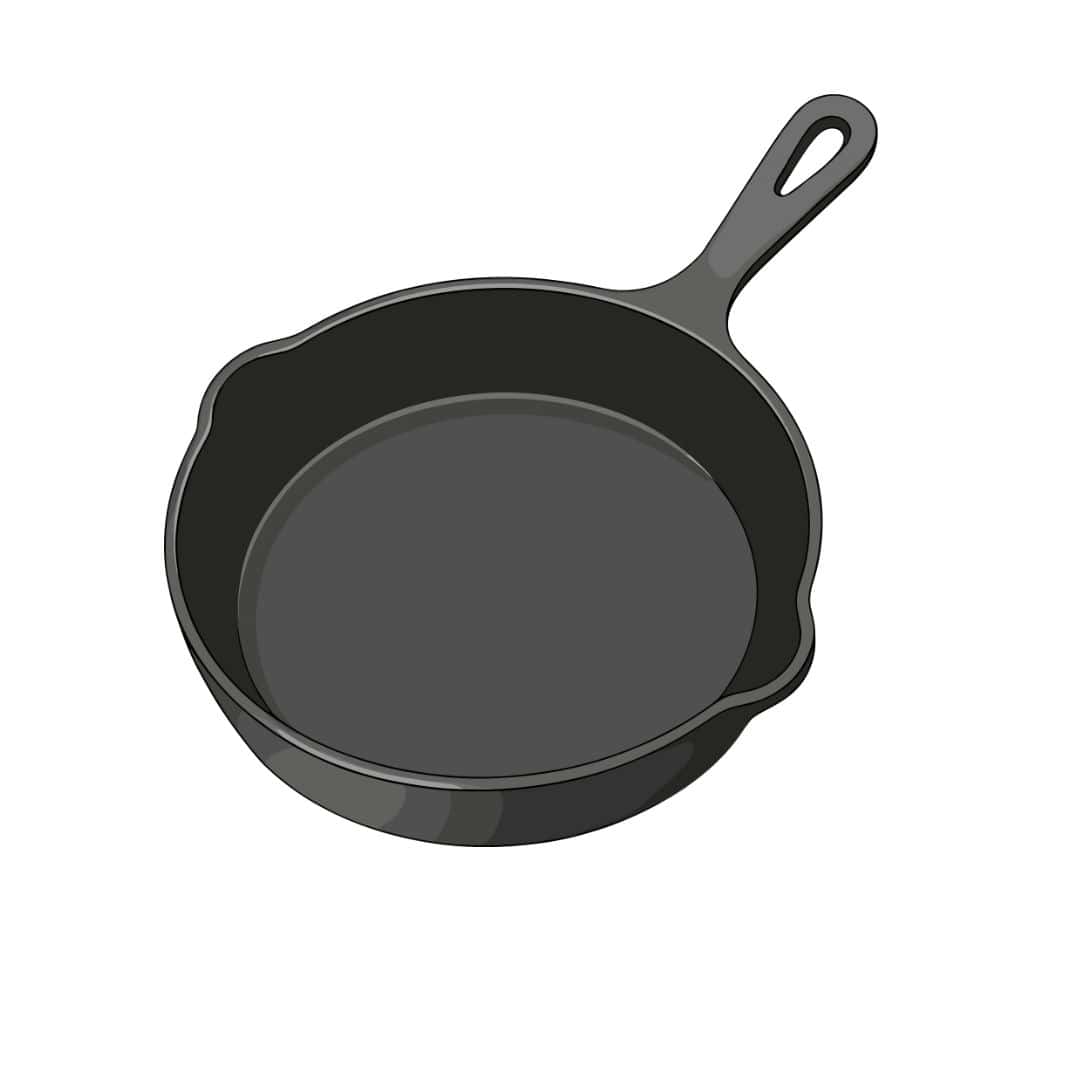 Amazon Basics Pre-Seasoned Cast Iron Skillet, Oven Safe, Even Heating, Heavy-Duty & Large, 15-Inch, Black