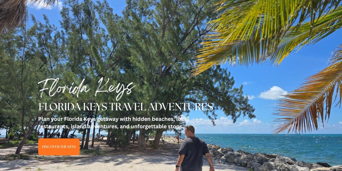 MAN WALKING DOWN A BEACH IN KEY WEST
